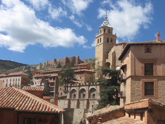 Albarracin in provincie Teruel in Aragon