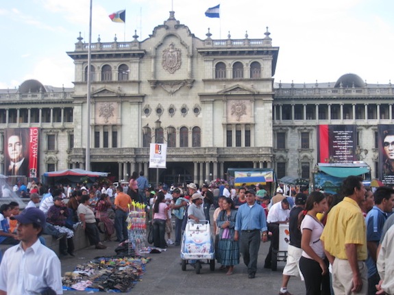 Plaza Mayor in Guatema-Stad